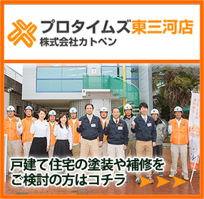 プロタイムズ東三河店　塗装や補修サイトはこちら